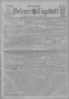 Posener Tageblatt 1909.05.27 Jg.48 Nr244