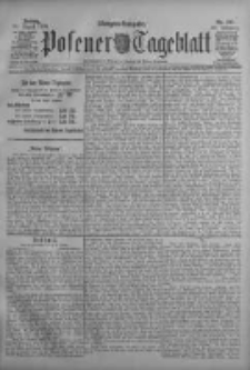 Posener Tageblatt 1909.08.20 Jg.48 Nr387