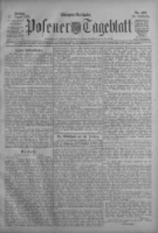Posener Tageblatt 1909.08.27 Jg.48 Nr399