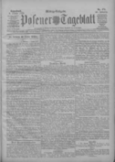 Posener Tageblatt 1909.10.09 Jg.48 Nr474