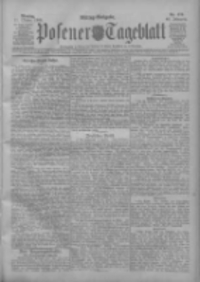Posener Tageblatt 1909.10.11 Jg.48 Nr476