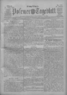 Posener Tageblatt 1909.10.20 Jg.48 Nr492