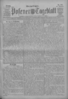Posener Tageblatt 1909.11.09 Jg.48 Nr525