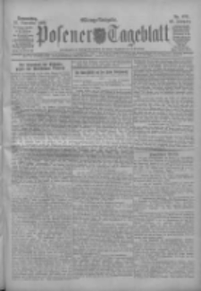 Posener Tageblatt 1909.11.25 Jg.48 Nr552