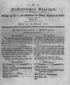 Oeffentlicher Anzeiger. 1818.02.10 Nro.6