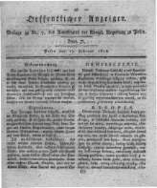 Oeffentlicher Anzeiger. 1818.02.17 Nro.7