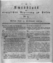 Amtsblatt der K&ouml;niglichen Regierung zu Posen. 1819.02.02 Nro.5