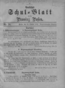 Amtliches Schul-Blatt f&uuml;r die Provinz Posen 1916.10.20 Jg.49 Nr20