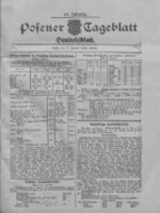 Posener Tageblatt. Handelsblatt 1909.01.06 Jg.48