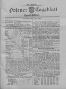 Posener Tageblatt. Handelsblatt 1909.01.09 Jg.48
