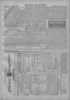 Posener Tageblatt. Handelsblatt 1909.01.18 Jg.48