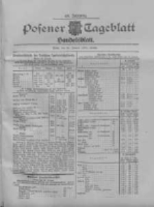 Posener Tageblatt. Handelsblatt 1909.01.29 Jg.48