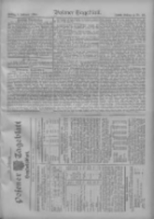 Posener Tageblatt. Handelsblatt 1909.02.04 Jg.48
