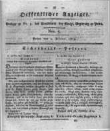 Oeffentlicher Anzeiger. 1819.02.02 Nro.5