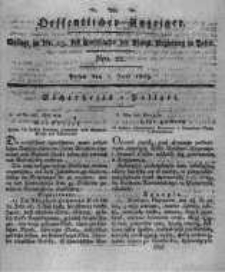 Oeffentlicher Anzeiger. 1819.06.01 Nro.22