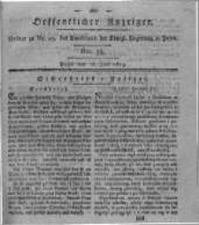 Oeffentlicher Anzeiger. 1819.07.13 Nro.28