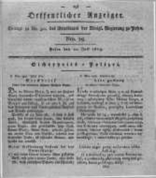 Oeffentlicher Anzeiger. 1819.07.20 Nro.29