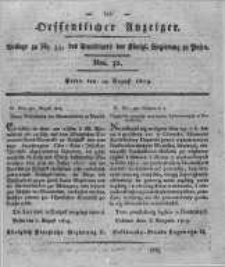Oeffentlicher Anzeiger. 1819.08.10 Nro.32