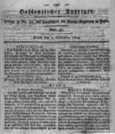 Oeffentlicher Anzeiger. 1819.11.09 Nro.45