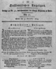 Oeffentlicher Anzeiger. 1819.12.21 Nro.51