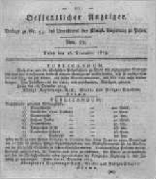 Oeffentlicher Anzeiger. 1819.12.28 Nro.52