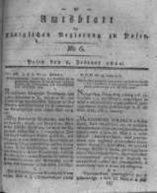 Amtsblatt der Königlichen Regierung zu Posen. 1820.02.08 Nro.6