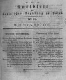 Amtsblatt der K&ouml;niglichen Regierung zu Posen. 1820.03.07 Nro.10