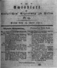 Amtsblatt der Königlichen Regierung zu Posen. 1820.07.18 Nro.29