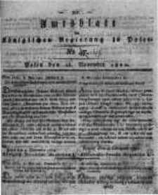 Amtsblatt der K&ouml;niglichen Regierung zu Posen. 1820.11.28 Nro.48