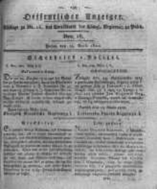 Oeffentlicher Anzeiger. 1820.04.18 Nro.16
