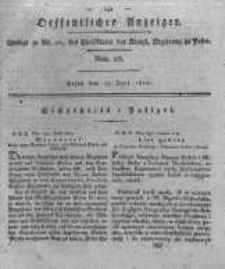 Oeffentlicher Anzeiger. 1820.06.27 Nro.26