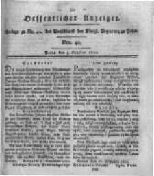 Oeffentlicher Anzeiger. 1820.10.03 Nro.40