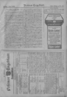 Posener Tageblatt. Handelsblatt 1909.04.08 Jg.48