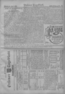 Posener Tageblatt. Handelsblatt 1909.04.27 Jg.48