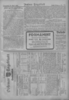 Posener Tageblatt. Handelsblatt 1909.04.28 Jg.48
