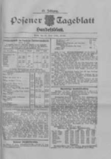 Posener Tageblatt. Handelsblatt 1909.06.12 Jg.48