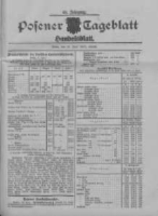 Posener Tageblatt. Handelsblatt 1909.06.18 Jg.48