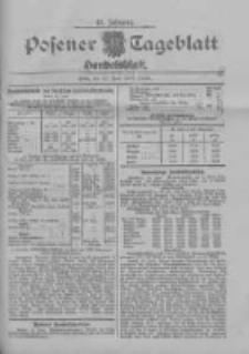 Posener Tageblatt. Handelsblatt 1909.06.22 Jg.48