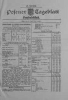 Posener Tageblatt. Handelsblatt 1909.07.16 Jg.48
