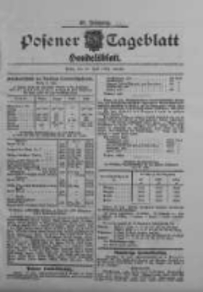Posener Tageblatt. Handelsblatt 1909.07.26 Jg.48