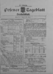 Posener Tageblatt. Handelsblatt 1909.08.09 Jg.48