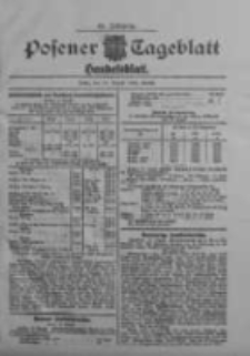 Posener Tageblatt. Handelsblatt 1909.08.18 Jg.48