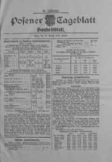 Posener Tageblatt. Handelsblatt 1909.08.26 Jg.48