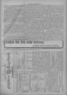 Posener Tageblatt. Handelsblatt 1909.10.06 Jg.48