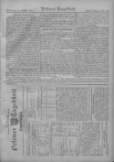Posener Tageblatt. Handelsblatt 1909.10.13 Jg.48