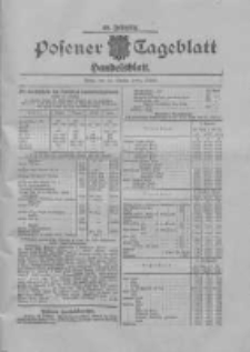 Posener Tageblatt. Handelsblatt 1909.10.22 Jg.48