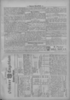 Posener Tageblatt. Handelsblatt 1909.10.25 Jg.48