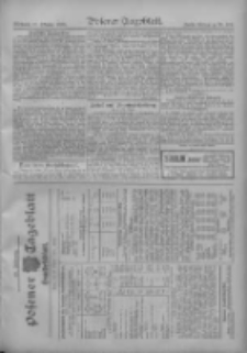 Posener Tageblatt. Handelsblatt 1909.10.26 Jg.48
