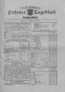 Posener Tageblatt. Handelsblatt 1909.10.29 Jg.48