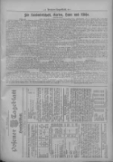 Posener Tageblatt. Handelsblatt 1909.10.30 Jg.48